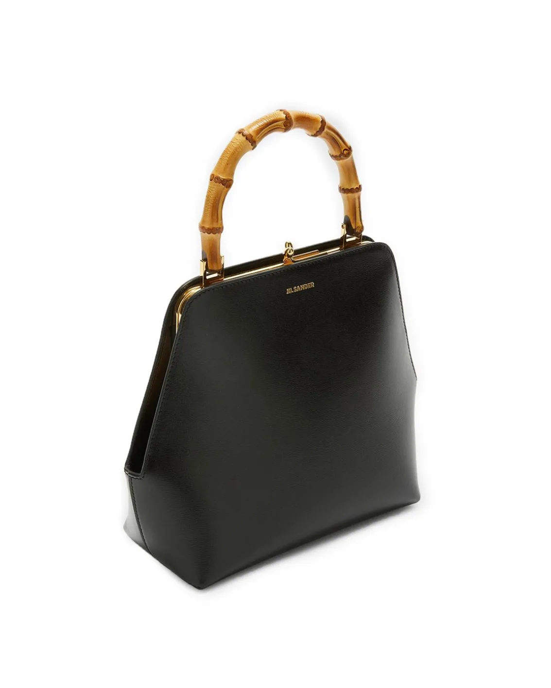 Jil Sander Goji Square Bag Black/Natural