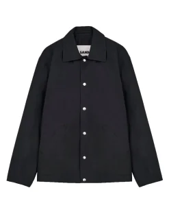 Jil Sander Logo Jacket Black