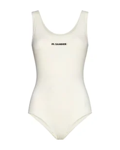 Jil Sander+ Logo Swimsuit Coconut