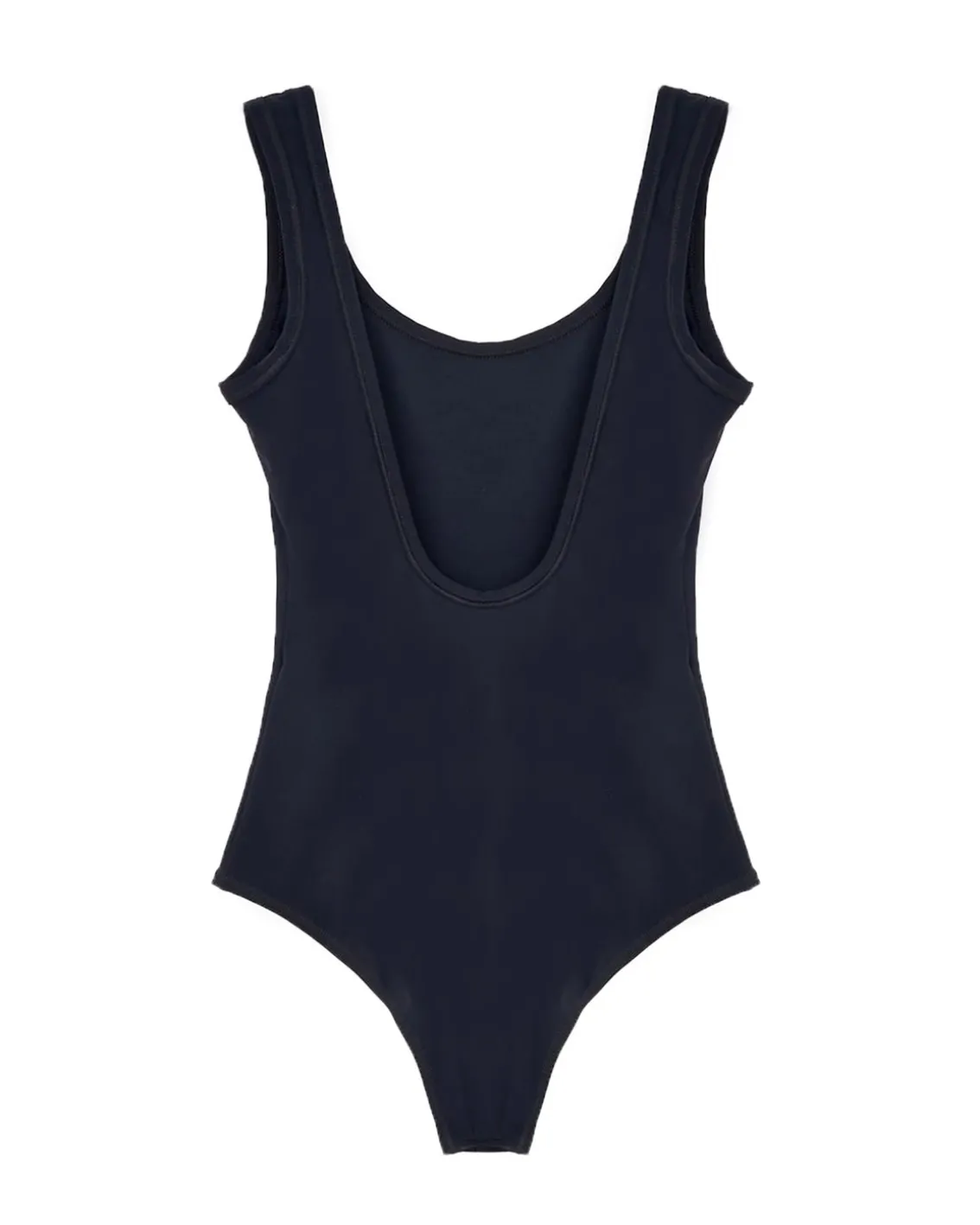 Jil Sander+ Logo Swimsuit Black