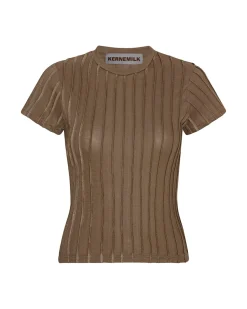 Kernemilk Koko T-Shirt Light Brown