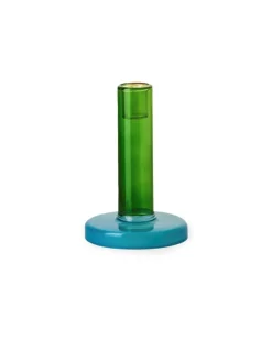 &Klevering Bole Candle Holder S Green/Blue