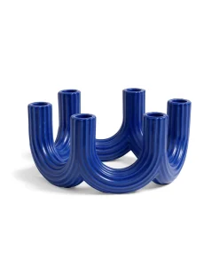 &Klevering Churros Candle Holder Blue