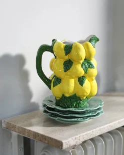 &Klevering Jug Lemon Multicolor