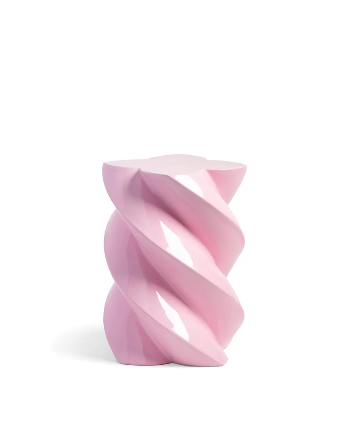 &Klevering Marshmallow Pillar Candy Pink