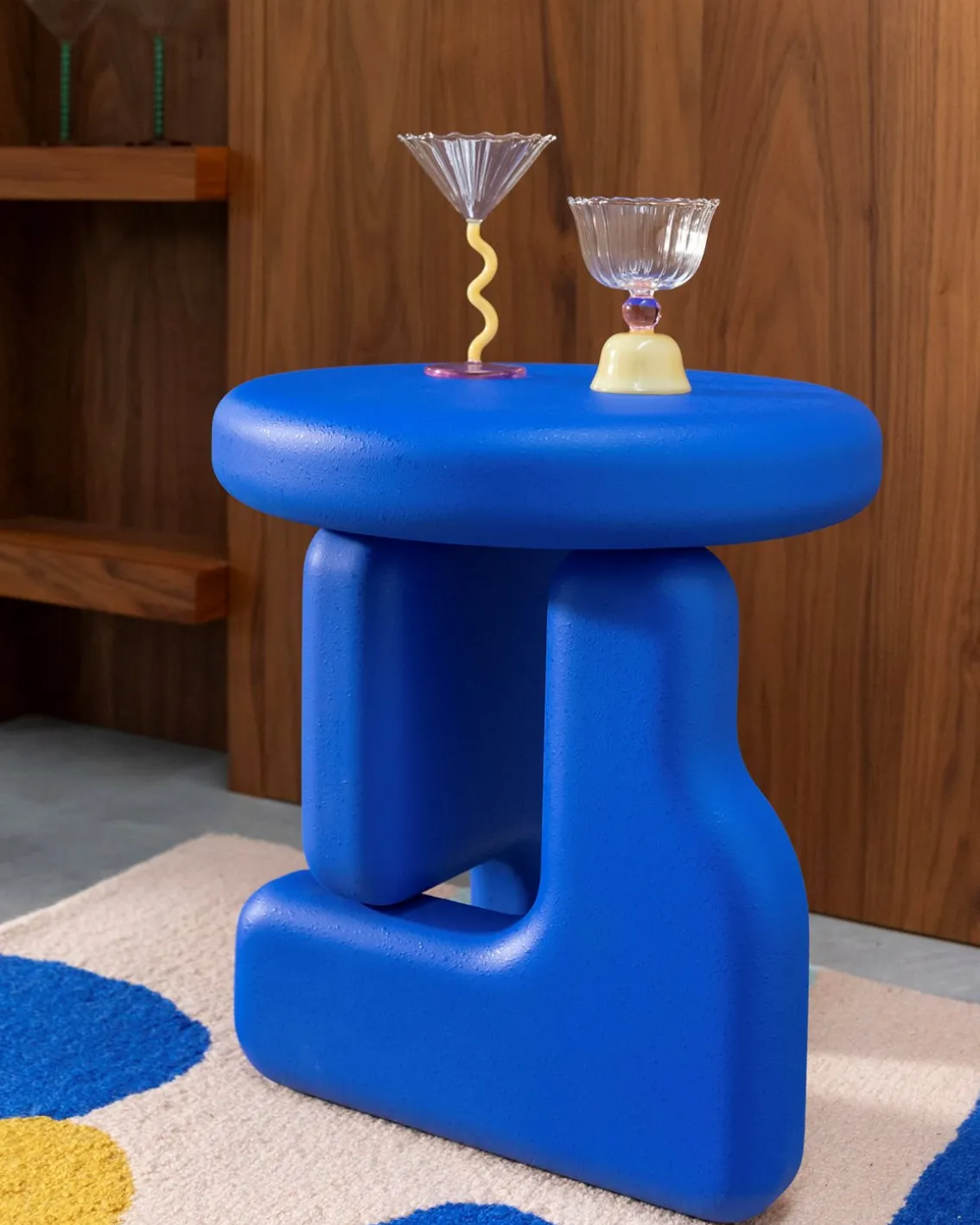 &Klevering Plot Table Blue