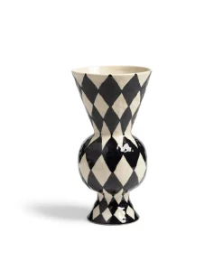 &Klevering Rhombic Vase Black
