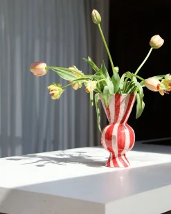 &Klevering Rhombic Vase Red