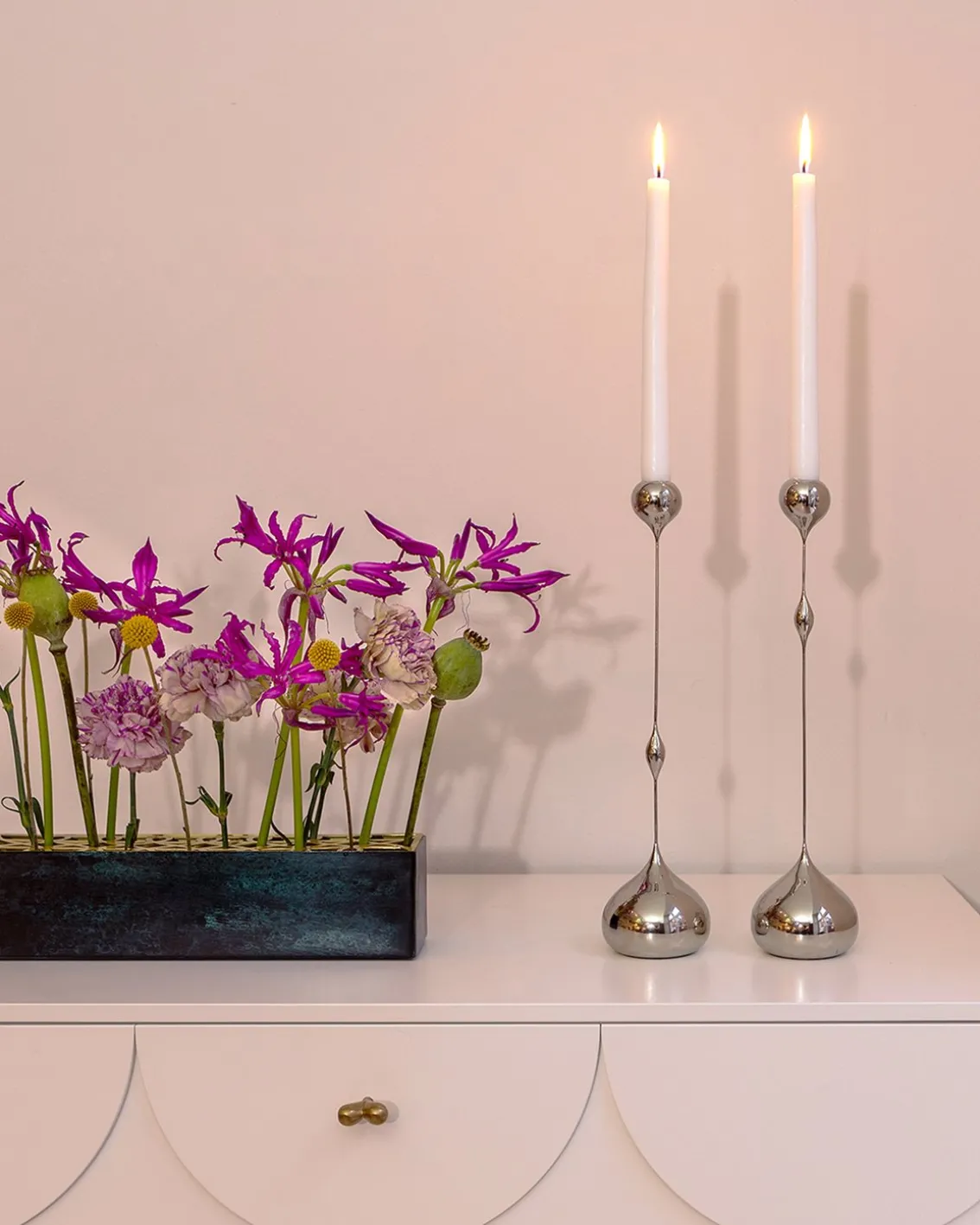 KLONG Tender Candle Holder High Nickel
