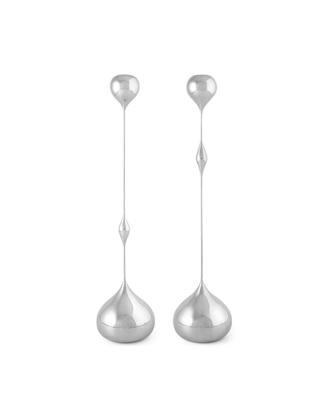 KLONG Tender Candle Holder Low Nickel