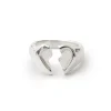 Kultur 5 Love Signet Ring Silver