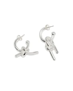 Kultur 5 Rope Earrings Silver