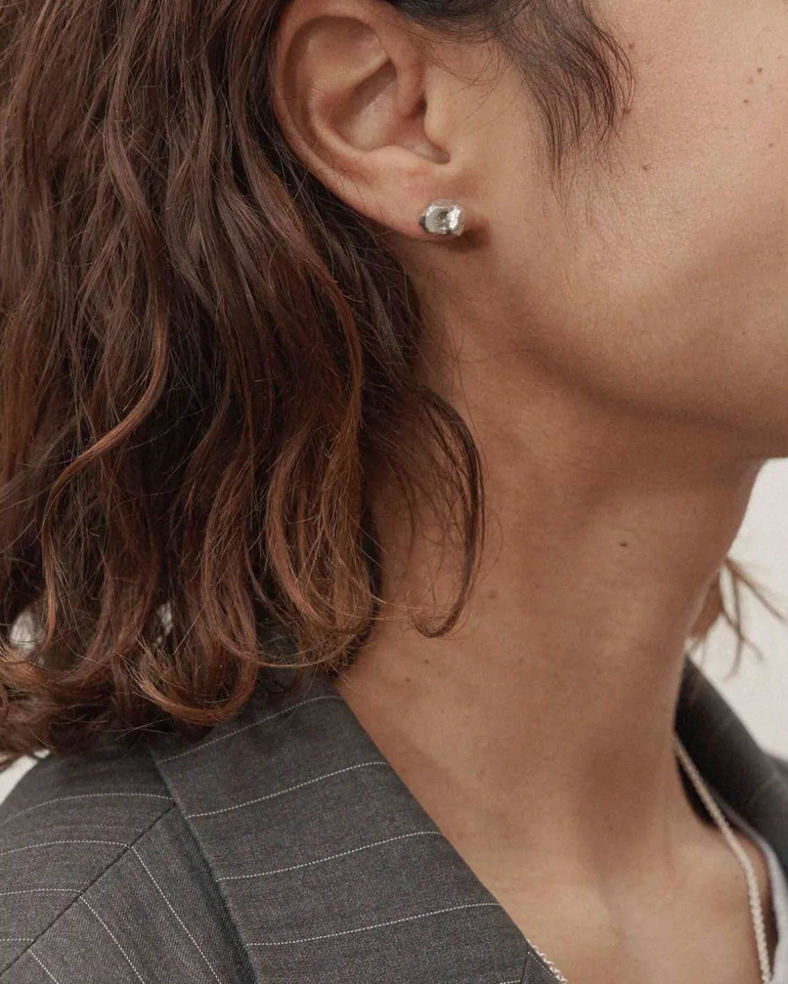 Kultur 5 Stone Earrings Silver