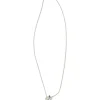 Kultur 5 Stone Necklace Silver