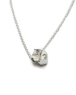 Kultur 5 Stone Necklace Silver