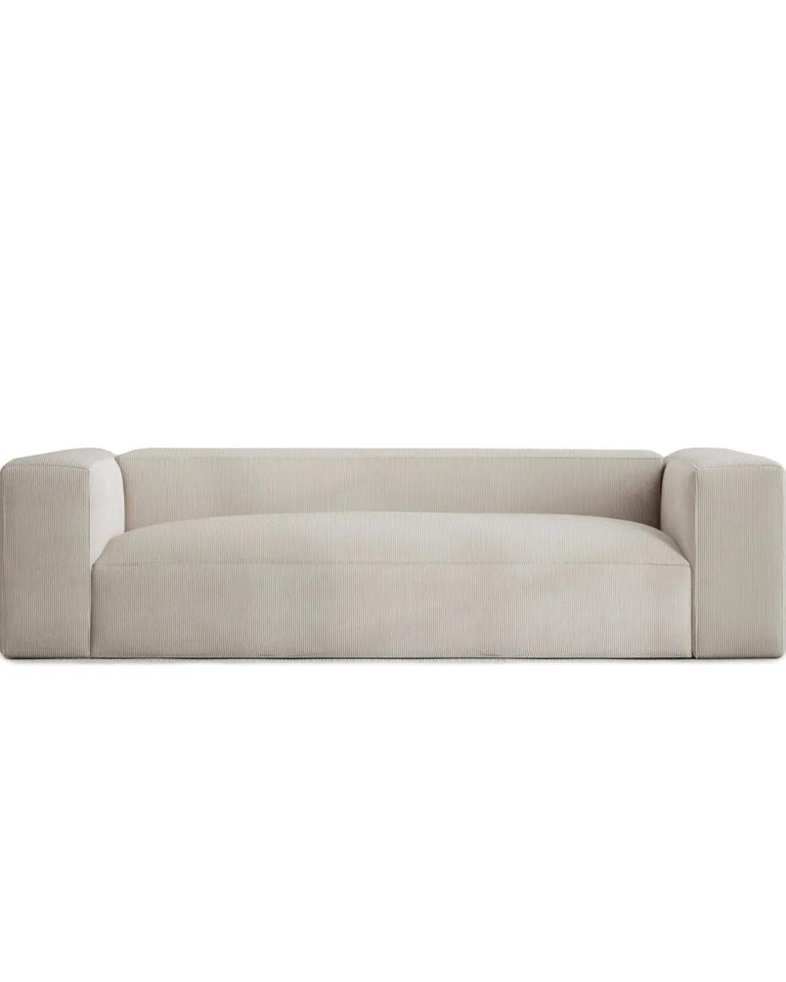 Layered Bulky Sofa Corduroy