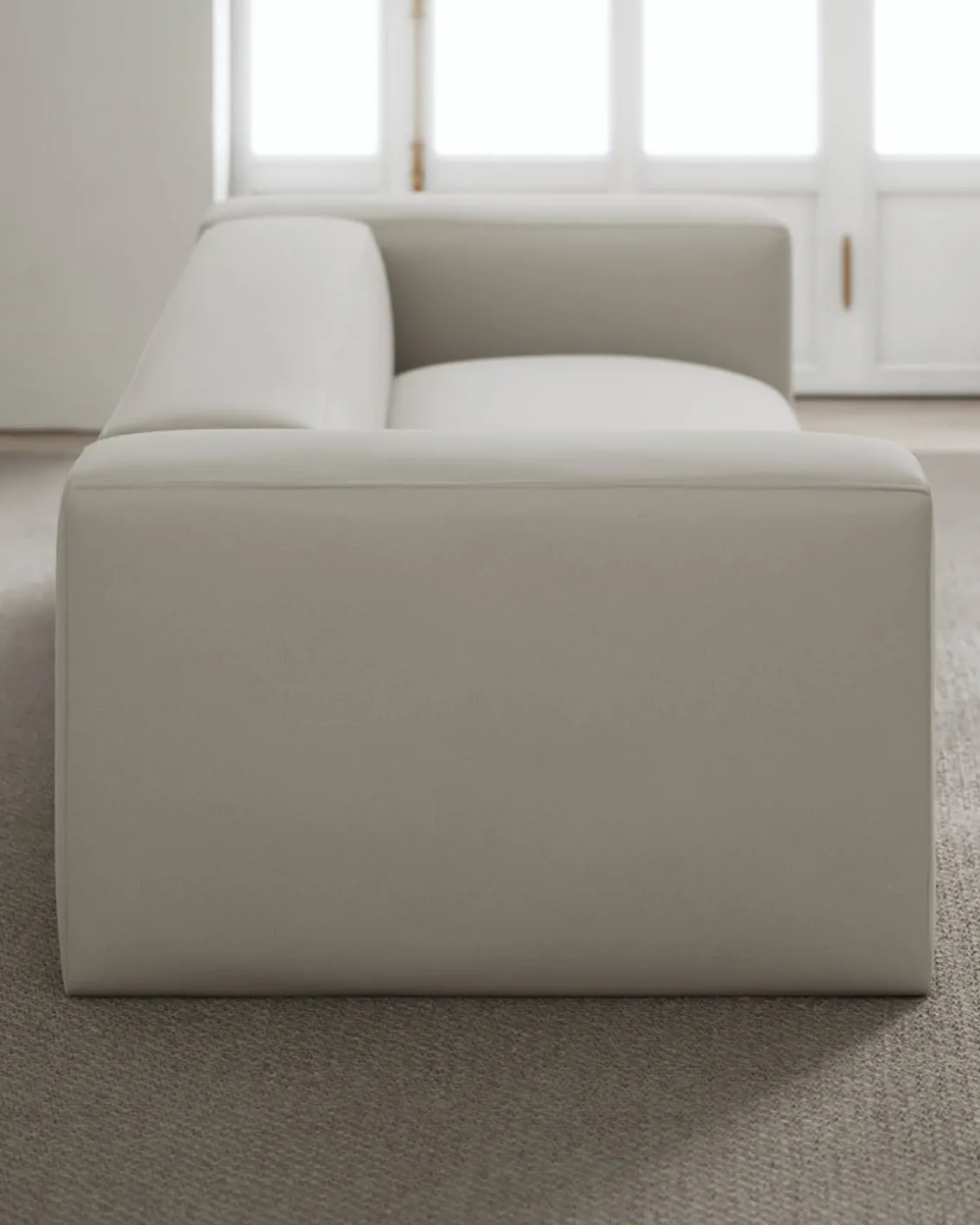 Layered Bulky Sofa Linen Look