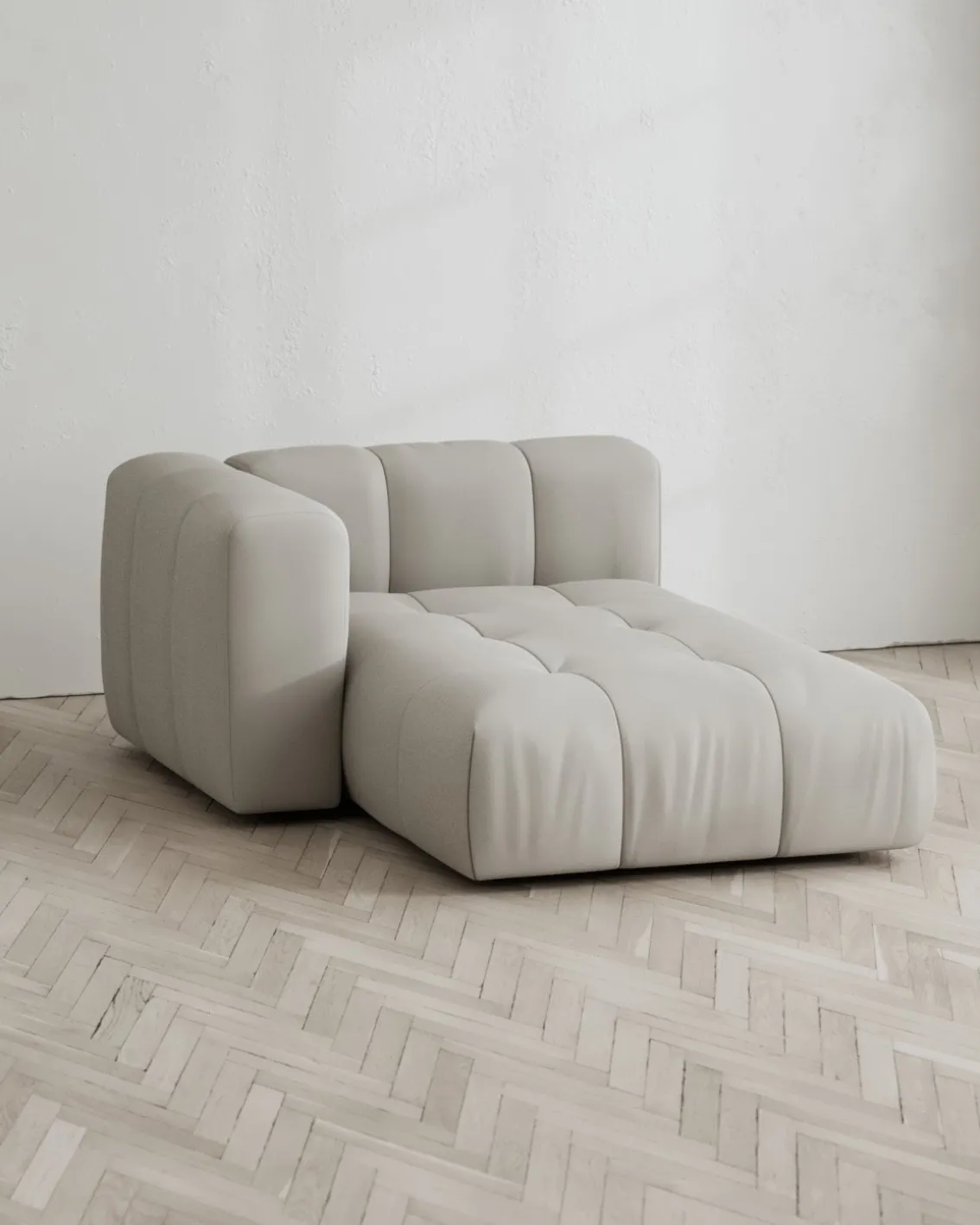 Layered Cecco Lounge Left Linen Look