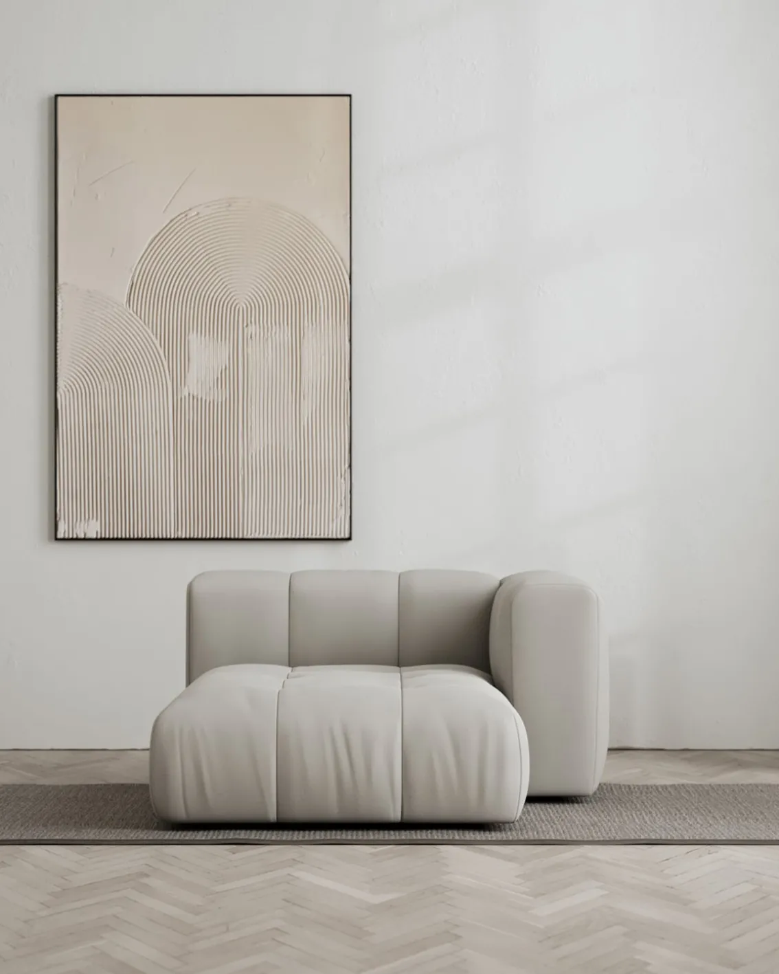 Layered Cecco Lounge Right Linen Look