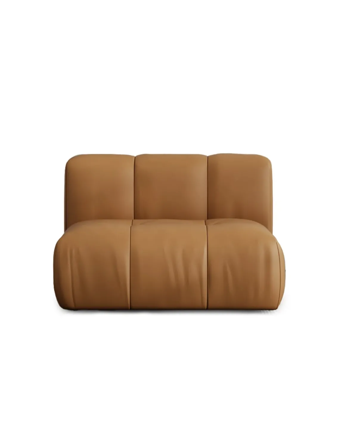 Layered Cecco Module Leather Brandy