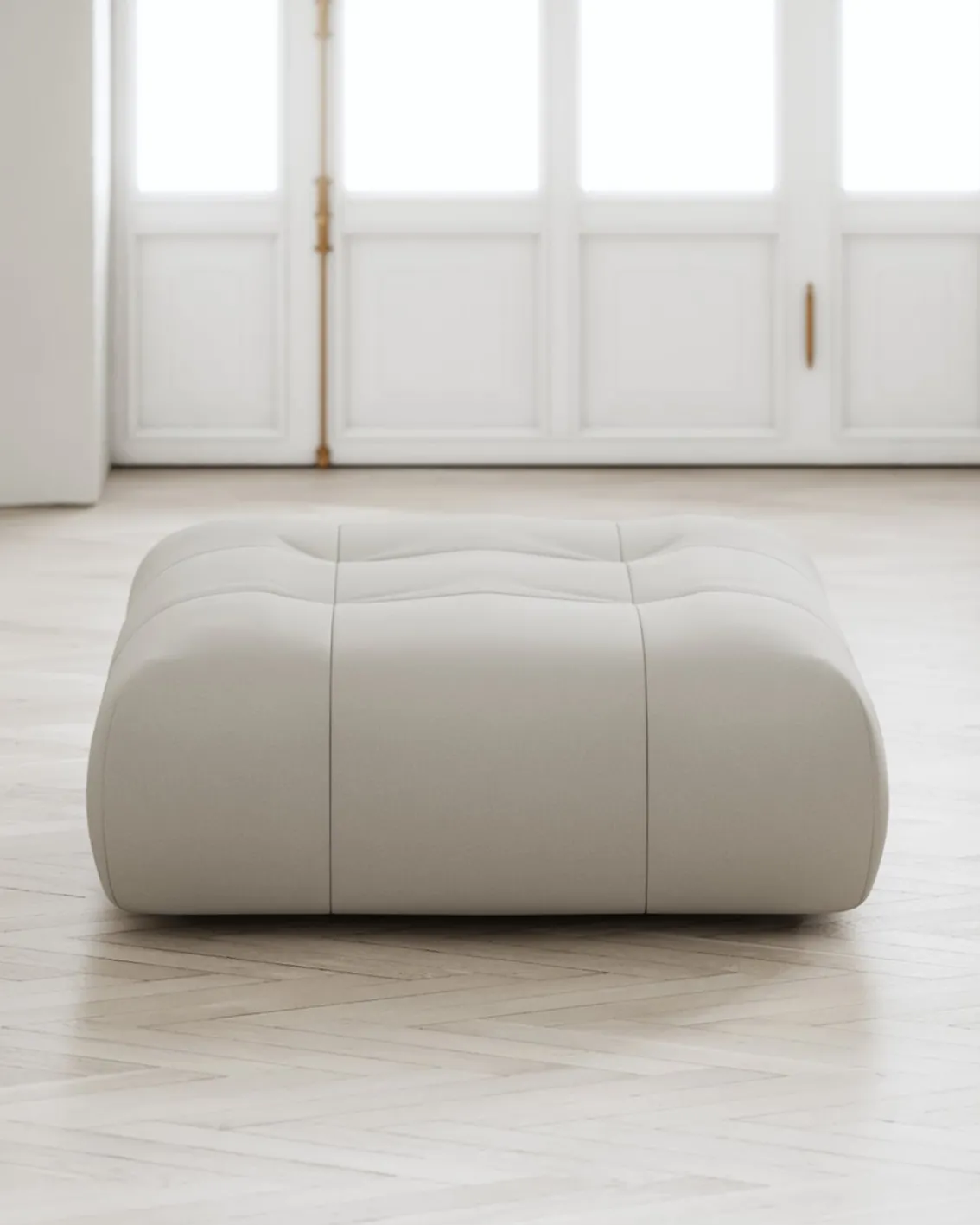Layered Cecco Ottoman Linen Look
