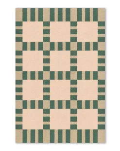 Layered Evelina Kroon Korean Chives Jute Rug