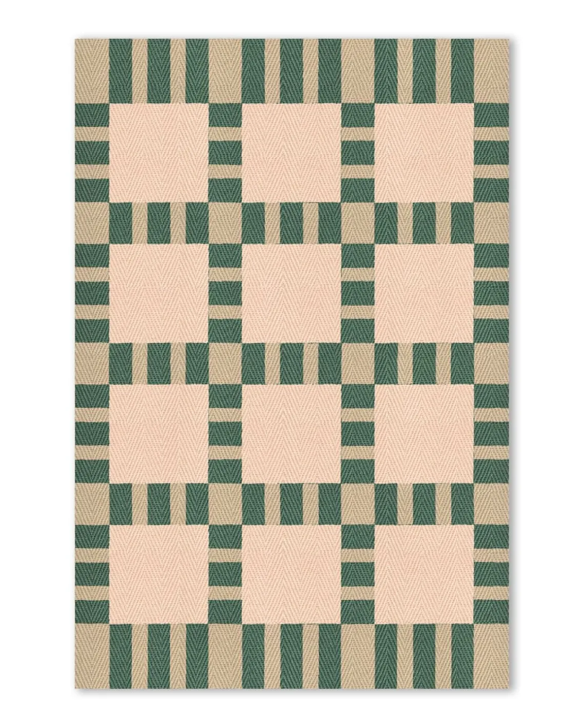 Layered Evelina Kroon Korean Chives Jute Rug