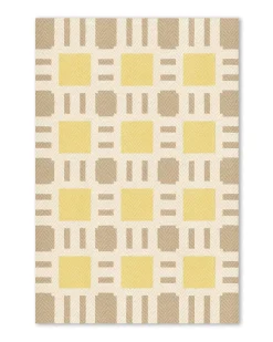Layered Evelina Kroon Sunny Side Up Jute Rug