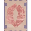 Layered Lips Wool Rug Multi