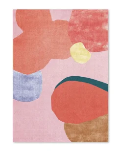Layered Poppykalas Rug Flower Field