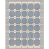 Layered Röllakan Ruth Wool Rug Summer Sky