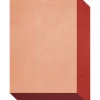 Layered Teklan Box Wool Rug Corals