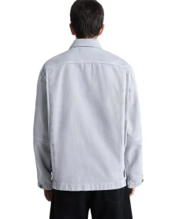 LEMAIRE Boxy Jacket Snowy Blue Grey