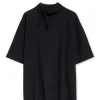 LEMAIRE Foulard T-Shirt Black