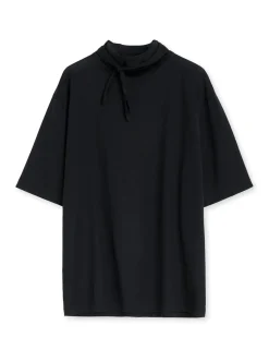 LEMAIRE Foulard T-Shirt Black