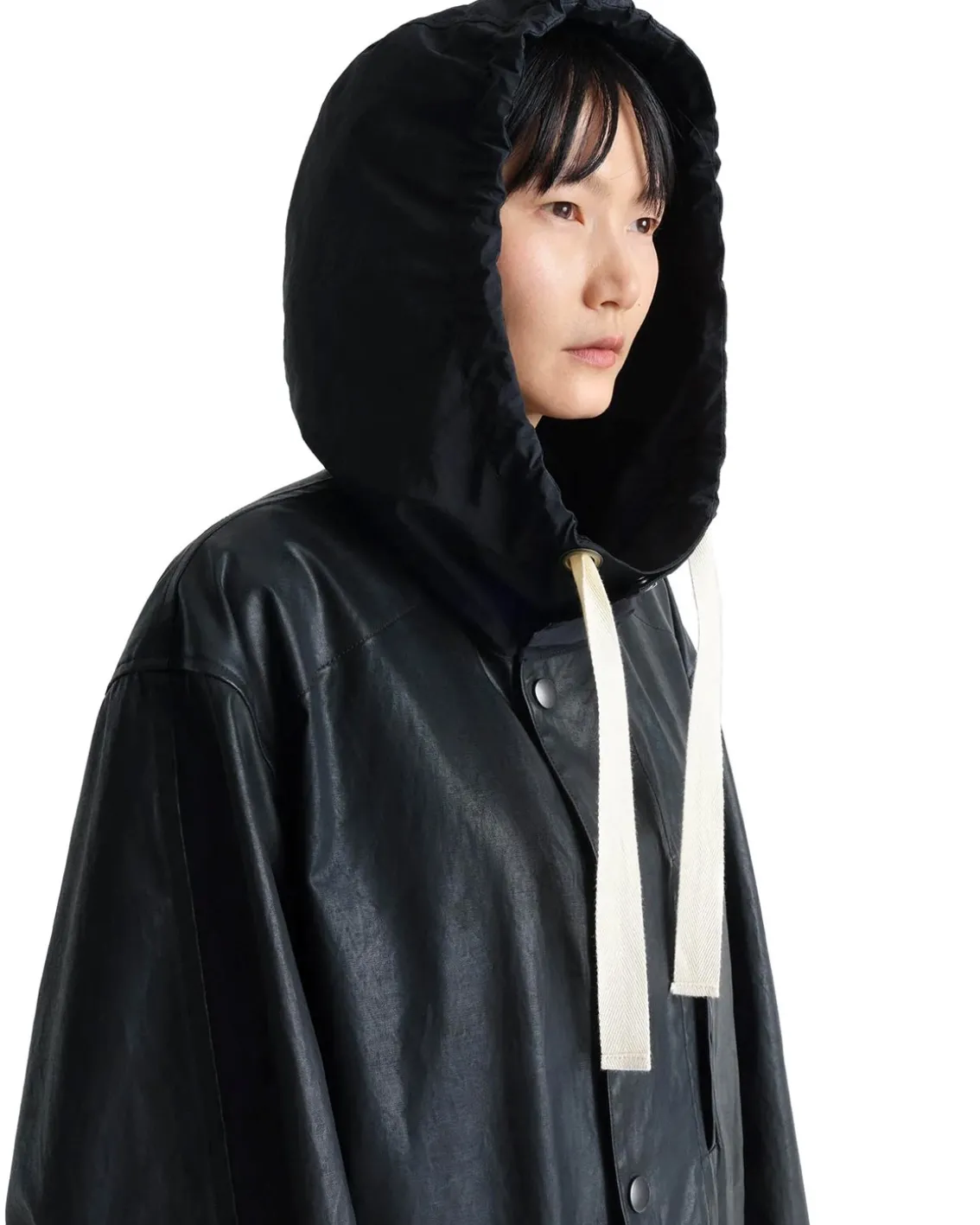 LEMAIRE Hooded Parka Black