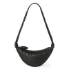 LEMAIRE Small Croissant Bag Nappa Leather Black
