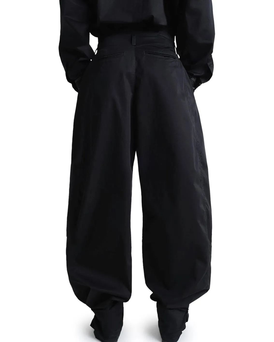 LEMAIRE Soft Volume Pants Black