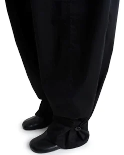 LEMAIRE Soft Volume Pants Black