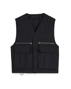 LEMAIRE Technical Gilet Black