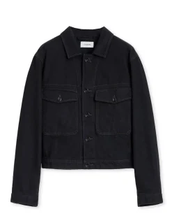LEMAIRE Trucker Jacket Black