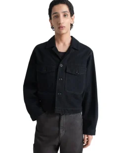 LEMAIRE Trucker Jacket Black