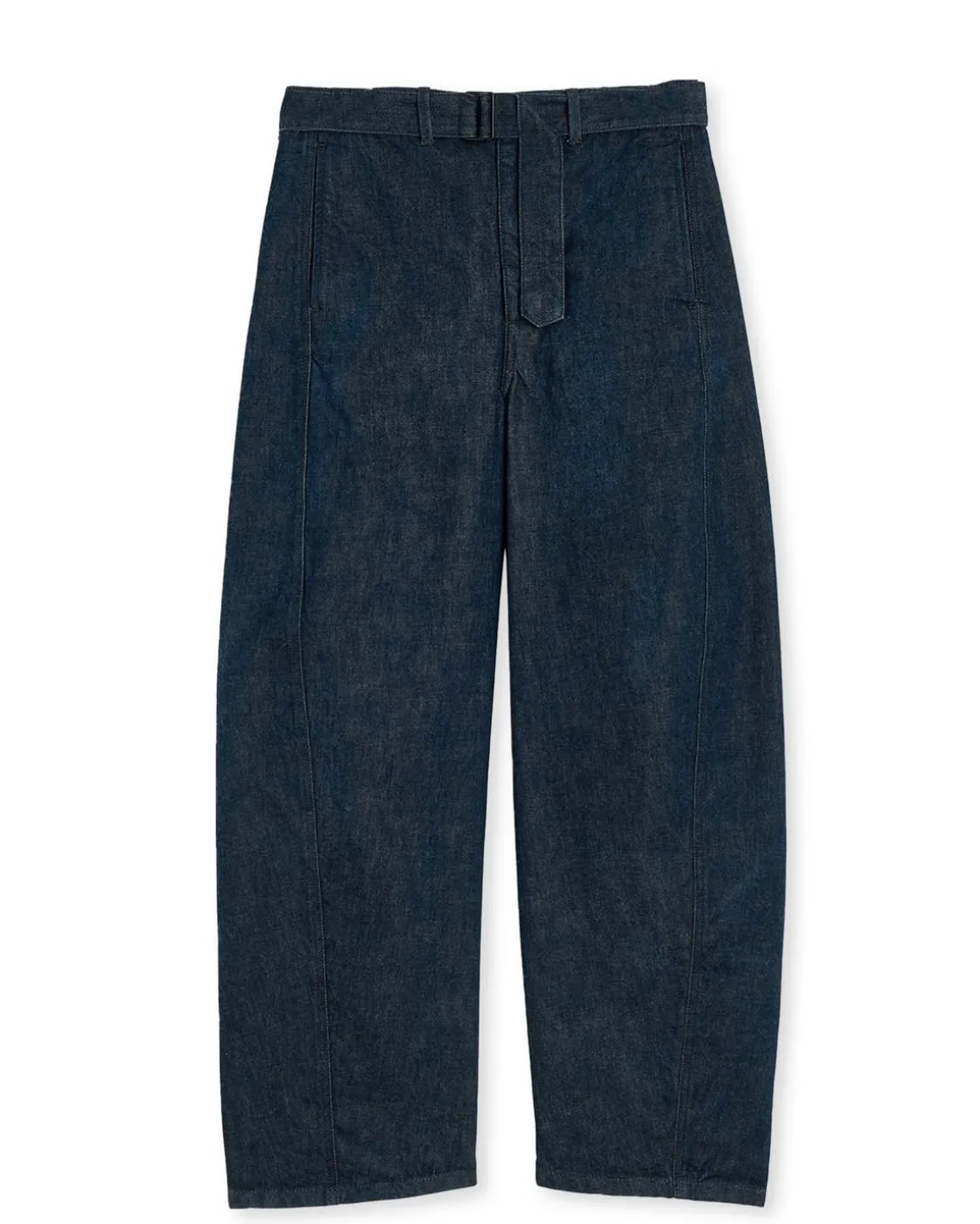 LEMAIRE Twisted Belted Pants Denim Indigo