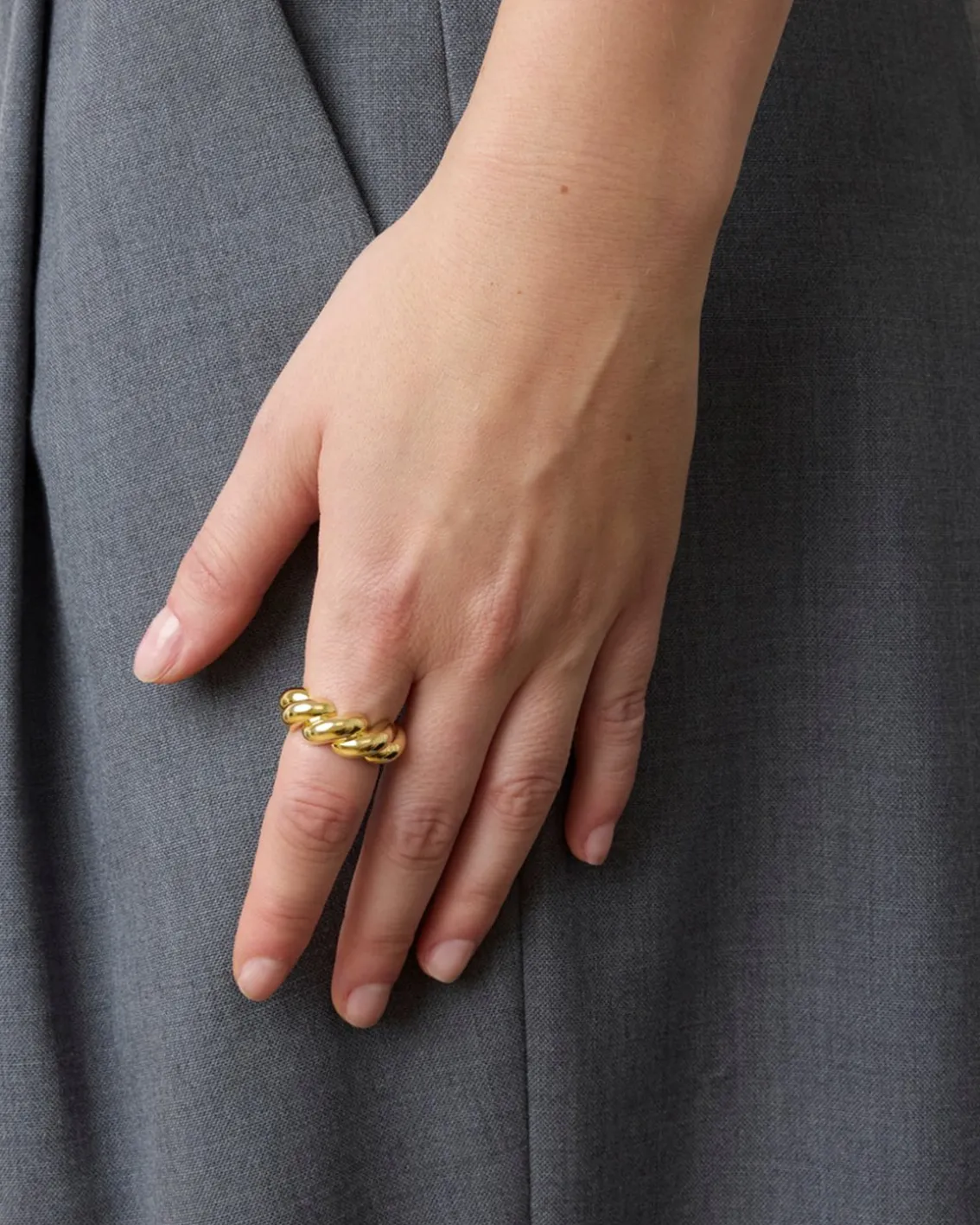 Lié Studio The Christine Ring Gold