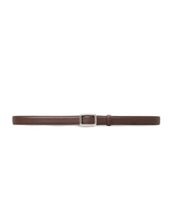 Lié Studio The Georgia Wide Belt Chocolate Brown