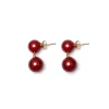 Lié Studio The Hannah Earrings Red