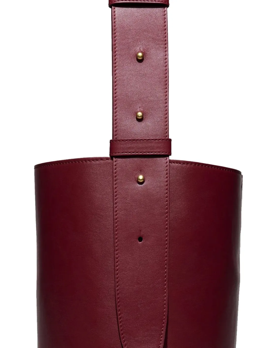 Lié Studio The Norma Tote Burgundy Red