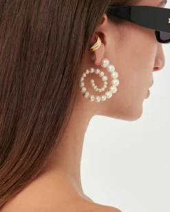 Éliou Vinnie Earrings White