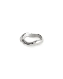 Louis Abel Aurea´ Polished Thin Ring Silver