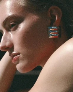 Louis Abel Cesi Earrings Silver